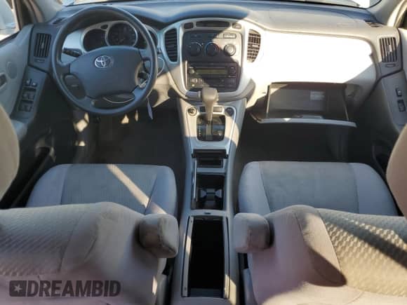 2005 Toyota Highlander with VIN JTEEP21A550076787, listed as a Copart auction lot 85766095 with 191,838 mi miles and Salvage title. Bid and sale history available at DreamBid. Image 8.