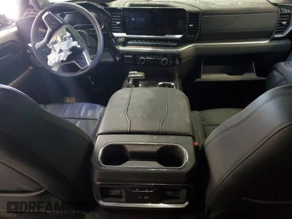 2025 Chevrolet Silverado 1500 with VIN 3GCUKGED5SG218756, listed as a Copart auction lot 58218715 with Not provided miles and Salvage title. Bid and sale history available at DreamBid. Image 8.
