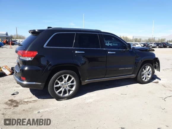 2016 Jeep Grand Cherokee Summit with VIN 1C4RJFJT2GC496296, listed as a Copart auction lot 48691785 with 81,509 mi miles and Salvage title. Bid and sale history available at DreamBid. Image 3.
