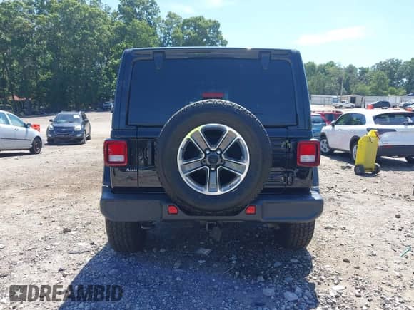 2022 Jeep Wrangler Unlimited Sahara Altitude с VIN 1C4HJXEG3NW118353, выставлен на аукционе IAAI как лот 42710775 с пробегом 59 318 миль миль и . История ставок и продаж доступна на DreamBid. Изображение 16.