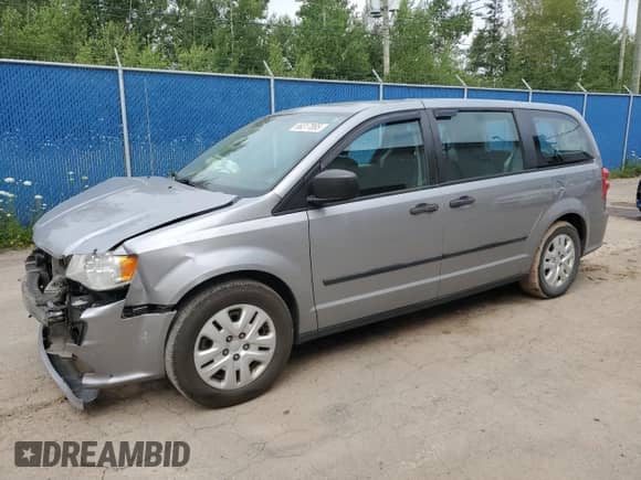 2015 Dodge Grand Caravan American Value with VIN 2C4RDGBG6FR565950, listed as a Copart auction lot 66317895 with 136,573 mi miles and Salvage title. Bid and sale history available at DreamBid. Image 1.