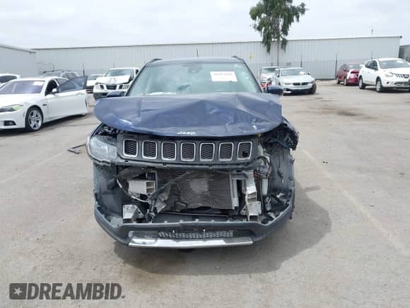 2021 Jeep Compass Limited with VIN 3C4NJCCB1MT581406, listed as a IAAI auction lot 41934159 with 22,967 mi miles and . Bid and sale history available at DreamBid. Image 13.