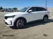 2023 Kia Sorento SX Prestige with VIN KNDRMDLH3P5169883, listed as a Copart auction lot 81053985 with 24,698 mi miles and Salvage title. Bid and sale history available at DreamBid. Image 1.