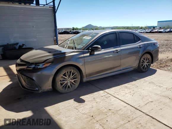 2023 Toyota Camry SE with VIN 4T1S11AKXPU786741, listed as a Copart auction lot 84695765 with 43,393 mi miles and Salvage title. Bid and sale history available at DreamBid. Image 1.