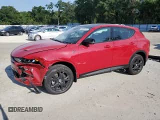 2024 Dodge Hornet GT Plus с VIN ZACNDFAN5R3A37633, выставлен на аукционе Copart как лот 58365115 с пробегом 9 037 миль миль и На запчасти • Non repairable. История ставок и продаж доступна на DreamBid. Изображение 1.