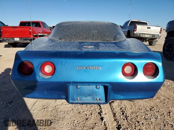 1982 Chevrolet Corvette с VIN 1G1AY8783C5119703, выставлен на аукционе Copart как лот 87286174 с пробегом 102 800 миль миль и Чистый • Clean title. История ставок и продаж доступна на DreamBid. Изображение 6.