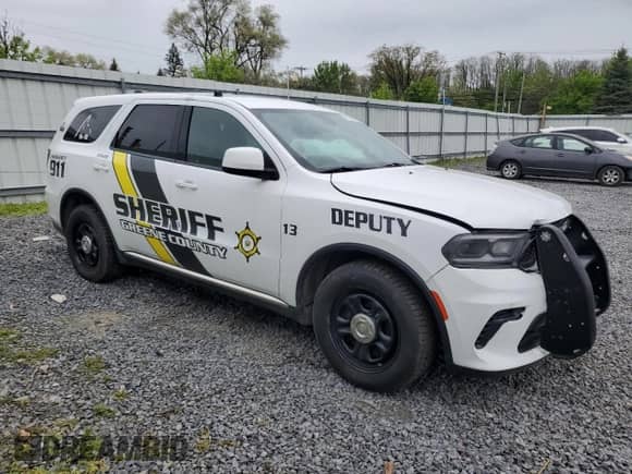 2021 Dodge Durango Pursuit с VIN 1C4RDJFG4MC763486, выставлен на аукционе Copart как лот 57222495 с пробегом 59 485 миль миль и Списание • Salvage title. История ставок и продаж доступна на DreamBid. Изображение 4.