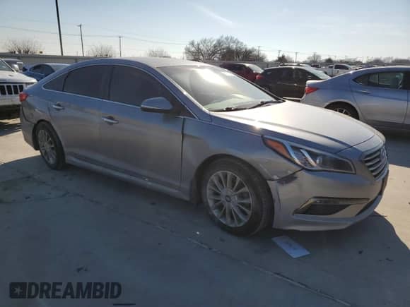 2015 Hyundai Sonata Sport с VIN 5NPE34AF0FH129424, выставлен на аукционе Copart как лот 42048465 с пробегом 194 700 миль миль и Списание • Salvage title. История ставок и продаж доступна на DreamBid. Изображение 4.