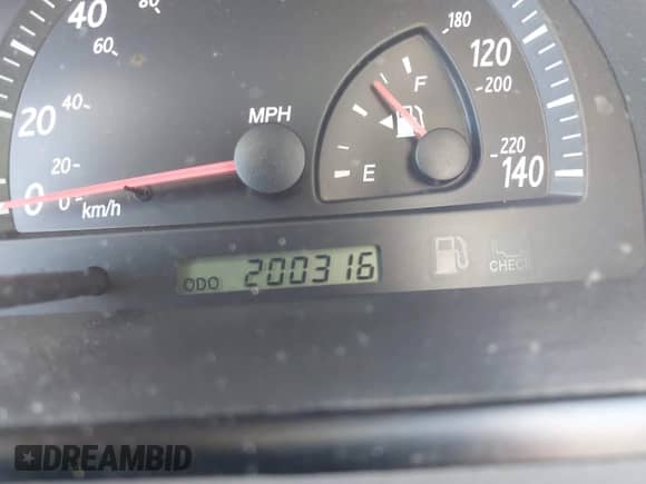 2003 Toyota Camry XLE with VIN 4T1BE32K53U650767, listed as a IAAI auction lot 43473462 with 200,316 mi miles and . Bid and sale history available at DreamBid. Image 7.