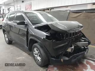 2020 Jeep Compass Sport z VIN 3C4NJDAB0LT145542, wystawiony jako IAAI lot #42068880 z przebiegiem 109 603 mil mil oraz . Historia ofert i sprzedaży dostępna na DreamBid. Obrazek 1.
