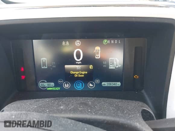 2012 Chevrolet Volt with VIN 1G1RA6E46CU126288, listed as a IAAI auction lot 43571985 with 206,340 mi miles and . Bid and sale history available at DreamBid. Image 7.