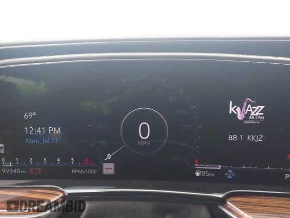 2021 Cadillac Escalade Premium Luxury with VIN 1GYS4BKL0MR459184, listed as a IAAI auction lot 42784168 with 99,340 mi miles and . Bid and sale history available at DreamBid. Image 7.