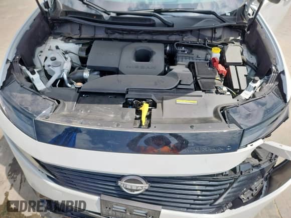 2025 Nissan Murano Platinum with VIN 5N1AZ3DT1SC100606, listed as a Copart auction lot 61730985 with 6,990 mi miles and Salvage title. Bid and sale history available at DreamBid. Image 12.