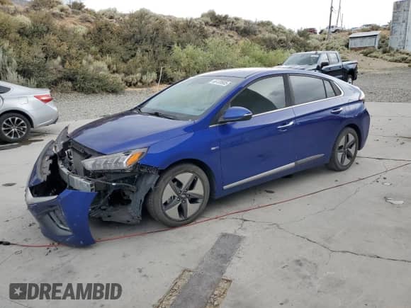 2020 Hyundai Ioniq Limited с VIN KMHC05LCXLU215278, выставлен на аукционе Copart как лот 66139905 с пробегом 81 536 миль миль и Списание • Salvage title. История ставок и продаж доступна на DreamBid. Изображение 1.