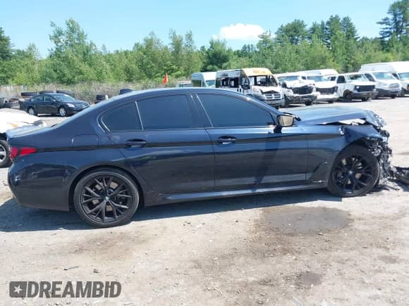 2021 BMW 5 Series 540i xDrive with VIN WBA73BJ0XMWX05467, listed as a IAAI auction lot 42543462 with 73,968 mi miles and . Bid and sale history available at DreamBid. Image 13.
