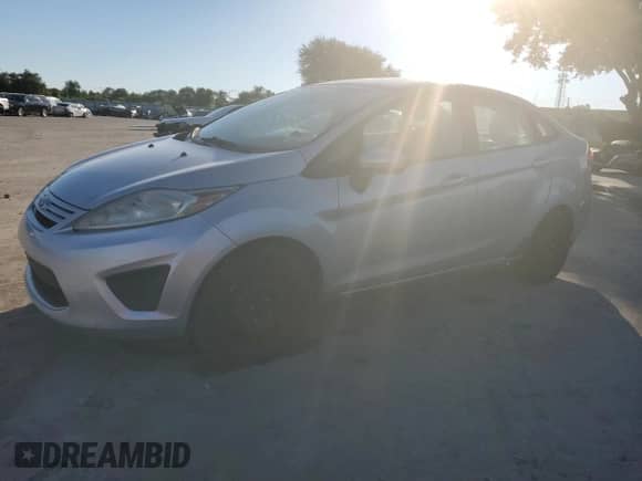 2011 Ford Fiesta S with VIN 3FADP4AJXBM147508, listed as a Copart auction lot 81395555 with 159,690 mi miles and Salvage title. Bid and sale history available at DreamBid. Image 1.