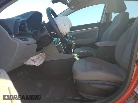 2019 Hyundai Elantra SEL with VIN 5NPD84LF1KH475342, listed as a Copart auction lot 82288935 with 105,466 mi miles and Salvage title. Bid and sale history available at DreamBid. Image 7.