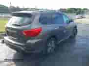 2017 Nissan Pathfinder S with VIN 5N1DR2MMXHC602961, listed as a IAAI auction lot 43040179 with 129,615 mi miles and . Bid and sale history available at DreamBid. Image 4.