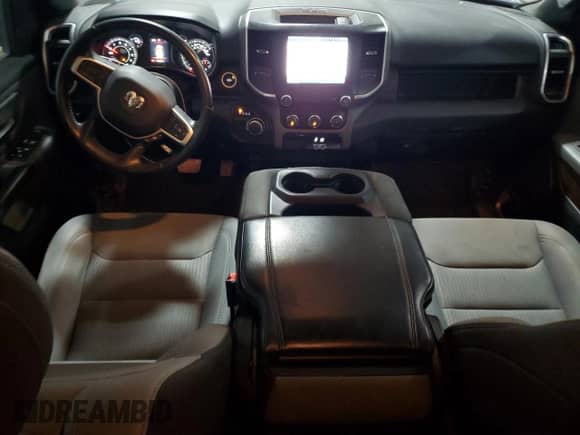 2022 Ram 1500 Lone Star z VIN 1C6RREBT3NN124878, wystawiony jako Copart lot #51760095 z przebiegiem 51 988 mil mil oraz Szkoda całkowita • Salvage title. Historia ofert i sprzedaży dostępna na DreamBid. Obrazek 8.