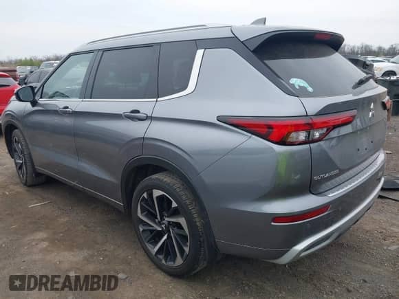 2023 Mitsubishi Outlander SEL with VIN JA4J4VA87PZ031997, listed as a IAAI auction lot 42010477 with 33,649 mi miles and . Bid and sale history available at DreamBid. Image 3.