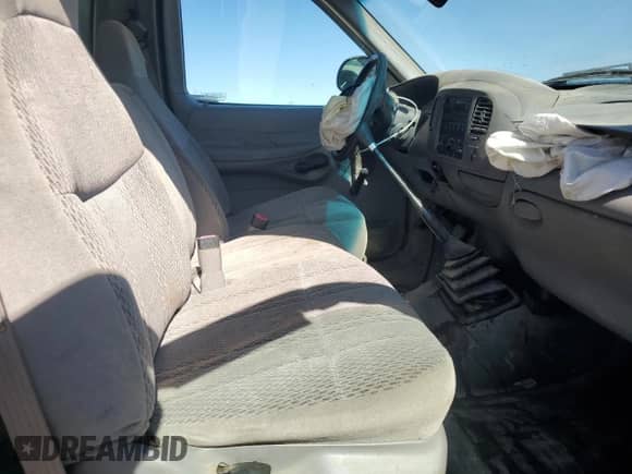 1998 Ford F-150 with VIN 1FTZF1726WNB94368, listed as a Copart auction lot 87035955 with 214,802 mi miles and Salvage title. Bid and sale history available at DreamBid. Image 10.