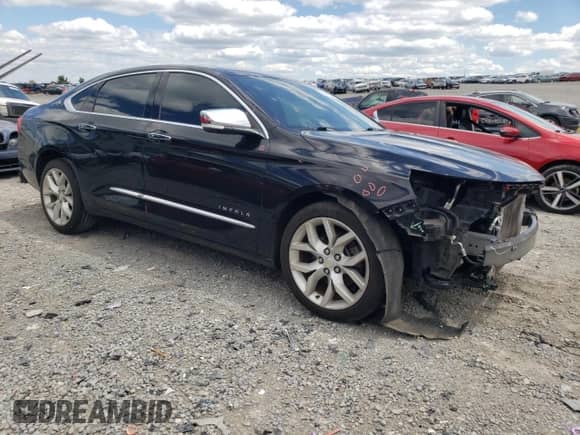 2018 Chevrolet Impala Premier с VIN 2G1125S31J9153439, выставлен на аукционе Copart как лот 58492884 с пробегом 124 614 миль миль и Списание • Salvage title. История ставок и продаж доступна на DreamBid. Изображение 4.
