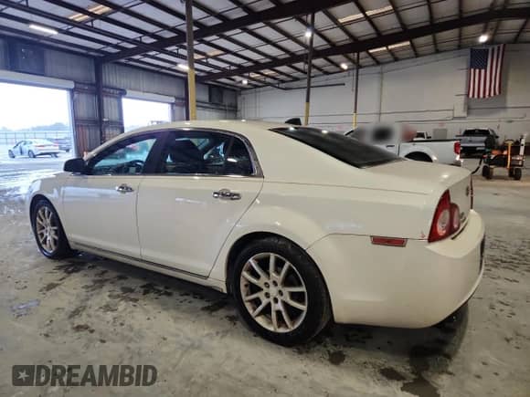 2012 Chevrolet Malibu LTZ 1LZ with VIN 1G1ZE5E09CF168390, listed as a Copart auction lot 84930215 with 154,381 mi miles and Salvage title. Bid and sale history available at DreamBid. Image 2.