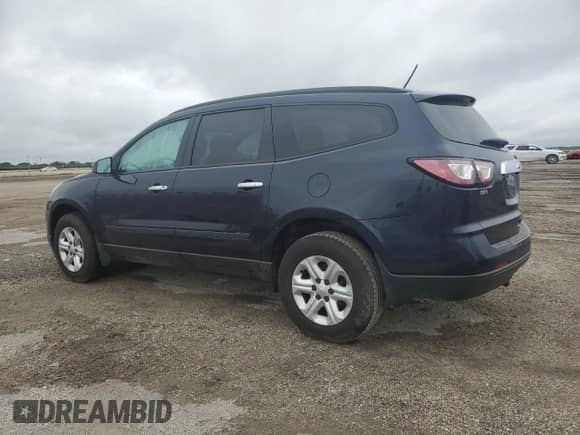 2015 Chevrolet Traverse LS with VIN 1GNKRFED6FJ113457, listed as a Copart auction lot 74671954 with Not provided miles and Salvage title. Bid and sale history available at DreamBid. Image 2.