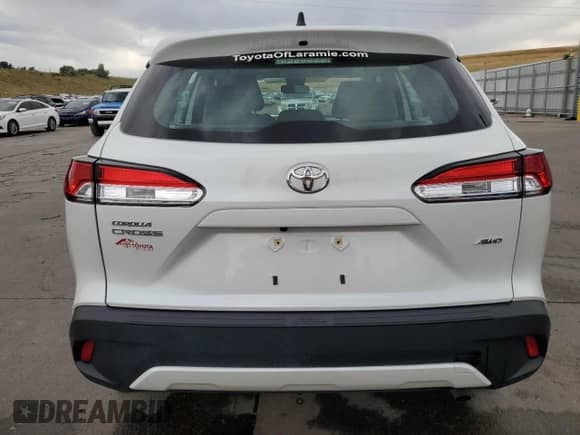 2022 Toyota Corolla Cross L with VIN 7MUAAABG5NV019851, listed as a Copart auction lot 65585175 with 26,921 mi miles and Salvage title. Bid and sale history available at DreamBid. Image 6.