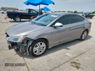 2020 Hyundai Elantra SEL z VIN KMHD84LF8LU035864, wystawiony jako Copart lot #71072485 z przebiegiem 116 806 mil mil oraz Szkoda całkowita • Salvage title. Historia ofert i sprzedaży dostępna na DreamBid. Obrazek 1.