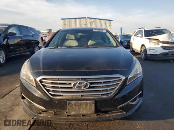 2017 Hyundai Sonata 2.4L with VIN 5NPE24AFXHH458735, listed as a Copart auction lot 89499665 with 158,213 mi miles and Salvage title. Bid and sale history available at DreamBid. Image 5.
