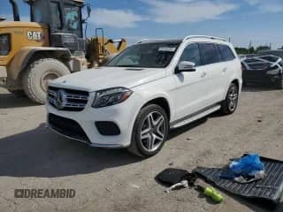 2018 Mercedes-Benz GLS 550 with VIN 4JGDF7DE9JB030579, listed as a Copart auction lot 85148755 with 106,825 mi miles and Clean title. Bid and sale history available at DreamBid. Image 1.