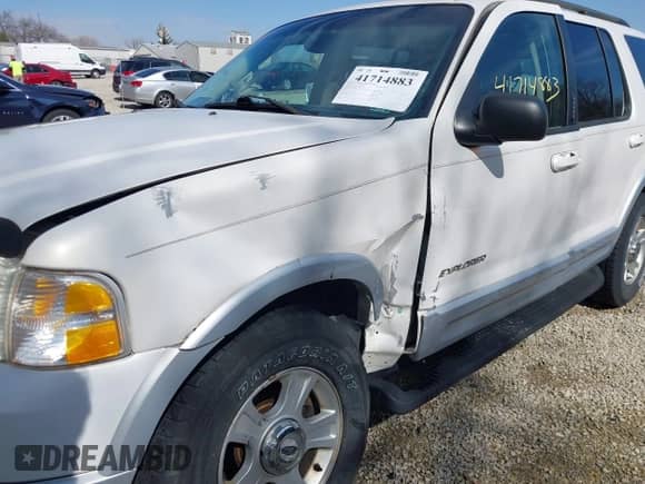 2002 Ford Explorer with VIN 1FMZU75E12ZA77334, listed as a IAAI auction lot 41714883 with 174,645 mi miles and . Bid and sale history available at DreamBid. Image 6.