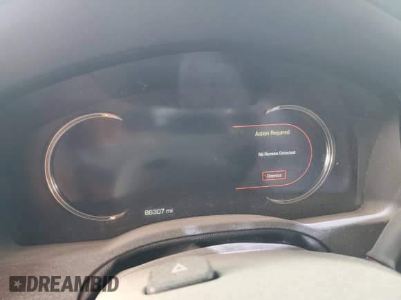 2018 Cadillac Escalade Premium Luxury with VIN 1GYS4CKJ0JR377133, listed as a Copart auction lot 59554155 with 86,307 mi miles and Salvage title. Bid and sale history available at DreamBid. Image 9.