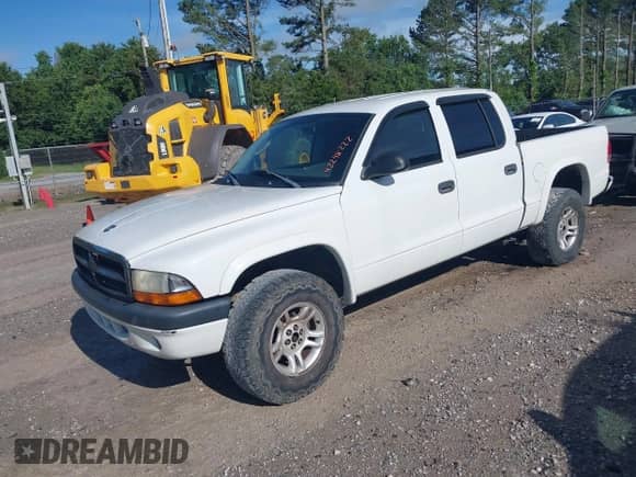 2004 Dodge Dakota Sport with VIN 1D7HL38KX4S721444, listed as a IAAI auction lot 42248222 with 248,582 mi miles and . Bid and sale history available at DreamBid. Image 2.