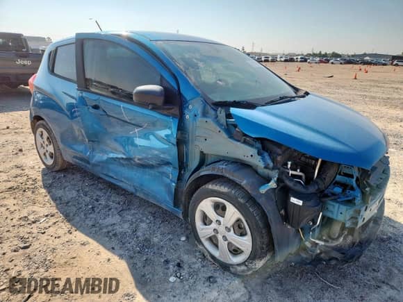 2021 Chevrolet Spark LS with VIN KL8CB6SA5MC722643, listed as a Copart auction lot 71119875 with 105,236 mi miles and Salvage title. Bid and sale history available at DreamBid. Image 4.