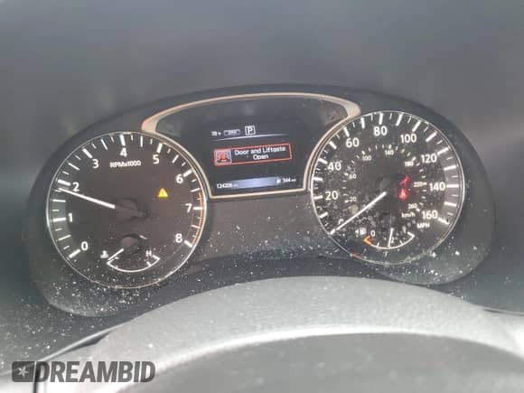 2017 Nissan Pathfinder S with VIN 5N1DR2MM6HC630529, listed as a Copart auction lot 81790665 with 124,206 mi miles and Salvage title. Bid and sale history available at DreamBid. Image 9.