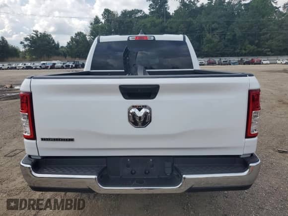 2024 Ram 1500 Big Horn with VIN 1C6RREFGXRN152146, listed as a Copart auction lot 63188985 with 39,679 mi miles and Salvage title. Bid and sale history available at DreamBid. Image 6.