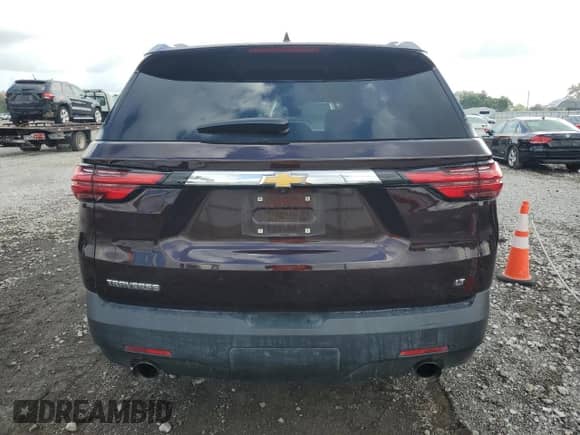 2023 Chevrolet Traverse LT с VIN 1GNERHKW1PJ192455, выставлен на аукционе Copart как лот 84272665 с пробегом 51 555 миль миль и Списание • Salvage title. История ставок и продаж доступна на DreamBid. Изображение 6.