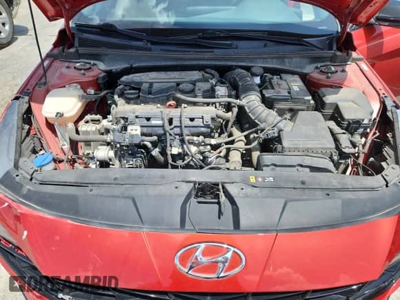 2021 Hyundai Elantra N Line z VIN KMHLR4AF4MU189694, wystawiony jako Copart lot #64980585 z przebiegiem 48 927 mil mil oraz Szkoda całkowita • Salvage title. Historia ofert i sprzedaży dostępna na DreamBid. Obrazek 11.