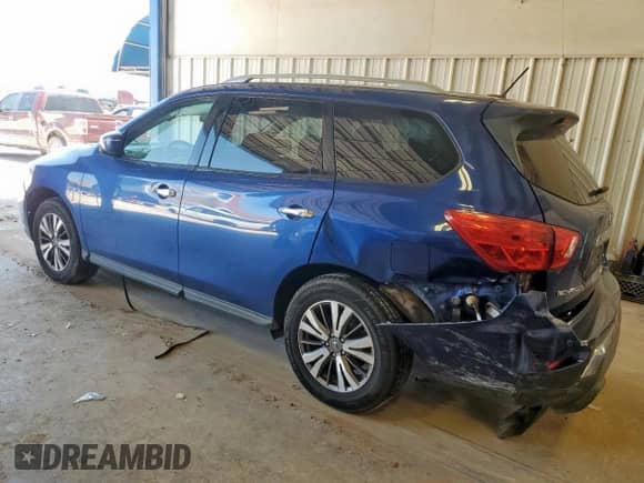2018 Nissan Pathfinder S with VIN 5N1DR2MM7JC608061, listed as a Copart auction lot 60306305 with 215,186 mi miles and Salvage title. Bid and sale history available at DreamBid. Image 2.