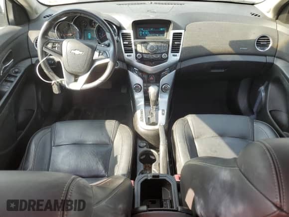 2012 Chevrolet Cruze LTZ with VIN 1G1PH5SC5C7295032, listed as a Copart auction lot 81234945 with 141,470 mi miles and Salvage title. Bid and sale history available at DreamBid. Image 8.