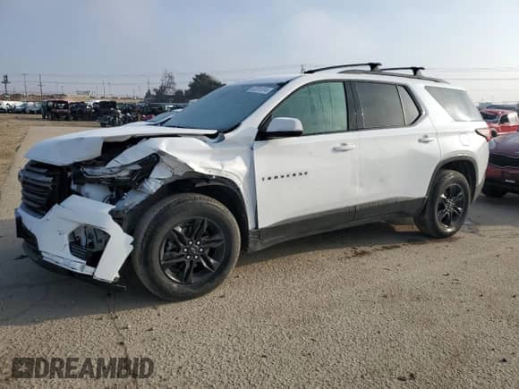 2023 Chevrolet Traverse LS z VIN 1GNEVFKW6PJ319166, wystawiony jako Copart lot #82201914 z przebiegiem 33 203 mil mil oraz Szkoda całkowita • Salvage title. Historia ofert i sprzedaży dostępna na DreamBid. Obrazek 1.