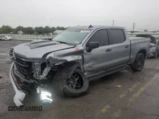 2025 Chevrolet Silverado 1500 LT Trail Boss с VIN 3GCUKFEL7SG220042, выставлен на аукционе Copart как лот 59874435 с пробегом 2 541 миль миль и Списание • Salvage title. История ставок и продаж доступна на DreamBid. Изображение 1.