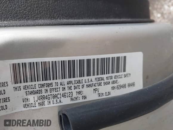 2010 Jeep Grand Cherokee Laredo с VIN 1J4RR4GT0AC146123, выставлен на аукционе IAAI как лот 43441346 с пробегом 135 489 миль миль и . История ставок и продаж доступна на DreamBid. Изображение 9.