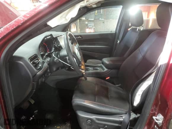 2021 Dodge Durango R/T with VIN 1C4SDJCT4MC751549, listed as a Copart auction lot 42956635 with 24,283 mi miles and Salvage title. Bid and sale history available at DreamBid. Image 7.