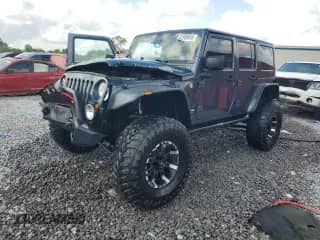 2008 Jeep Wrangler Unlimited Rubicon with VIN 1J4GA691X8L577455, listed as a Copart auction lot 62909945 with 119,081 mi miles and Salvage title. Bid and sale history available at DreamBid. Image 1.