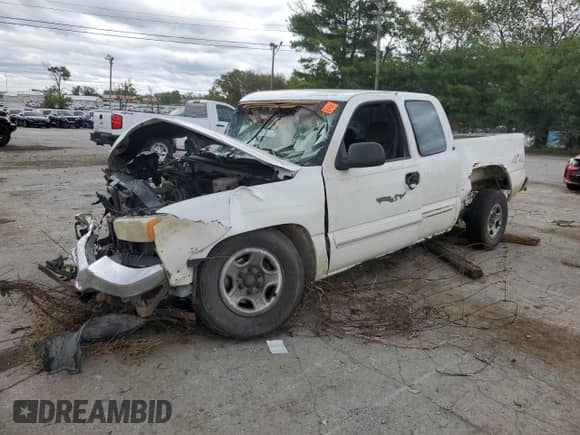 2003 GMC Sierra 1500 SLE with VIN 2GTEK19V131410884, listed as a Copart auction lot 71725274 with Not provided miles and Salvage title. Bid and sale history available at DreamBid. Image 1.