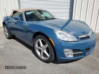 2007 Saturn Sky with VIN 1G8MB35B67Y129616, listed as a Copart auction lot 74225194 with Not provided miles and Salvage title. Bid and sale history available at DreamBid. Image 4.