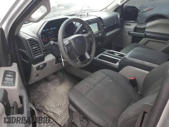 2017 Ford F-150 XL with VIN 1FTEX1CP2HFA10828, listed as a Copart auction lot 47233225 with 103,854 mi miles and Salvage title. Bid and sale history available at DreamBid. Image 8.